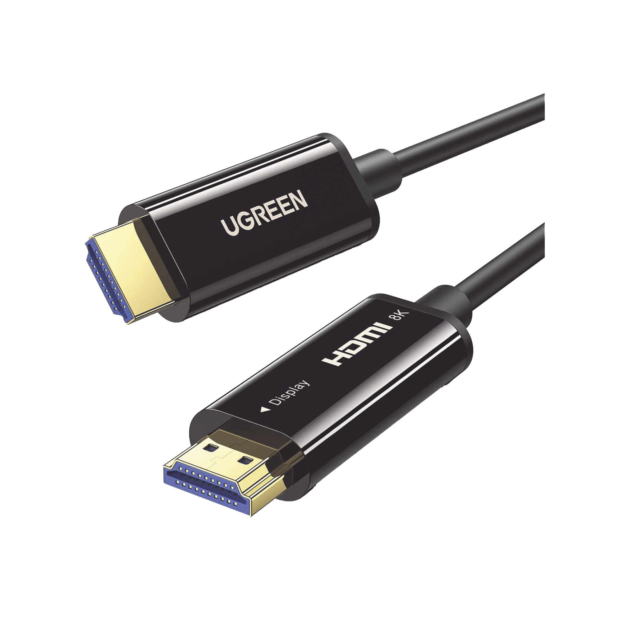 Cable HDMI de 10 Metros por Fibra Óptica 8K@60Hz / Fibra de 4 núcleos + Cobre estañado de 7 núcleos / Compatible con HDMI 2.1 / Alta velocidad 18 Gbps / 3D / HDR / Caja de Aleacion Zinc / Premium Cable HDMI de 10 Metros por Fibra Óptica 8K@60Hz / Fibra de 4 núcleos + Cobre estañado de 7 núcleos / Compatible con HDMI 2.1 / Alta velocidad 18 Gbps / 3D / HDR / Caja de Aleacion Zinc / Premium